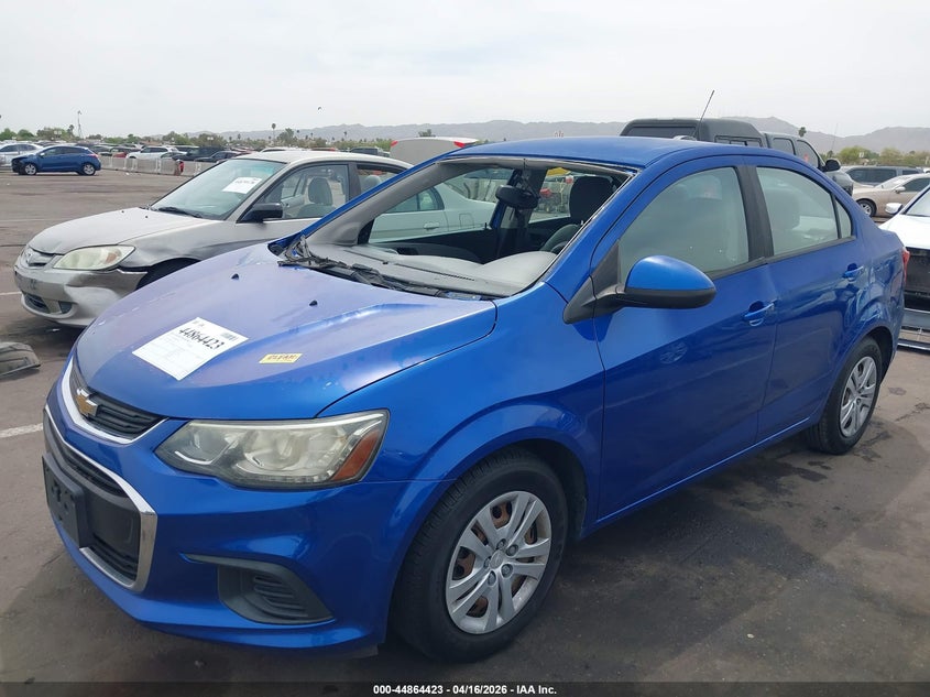 2017 CHEVROLET SONIC SEDAN 1.8L I-4 DOHC, VVT, 138HP