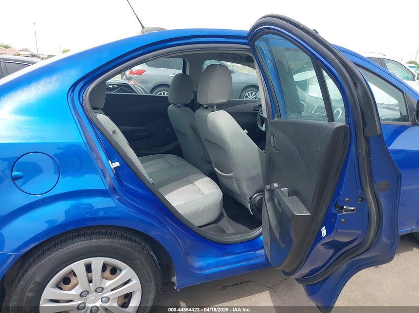 2017 CHEVROLET SONIC SEDAN 1.8L I-4 DOHC, VVT, 138HP