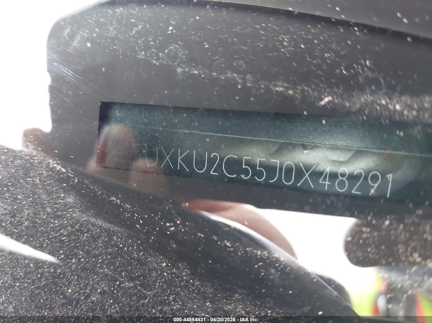 VIN 5UXKU2C55J0X48291 2018 BMW X6 XDRIVE35I
