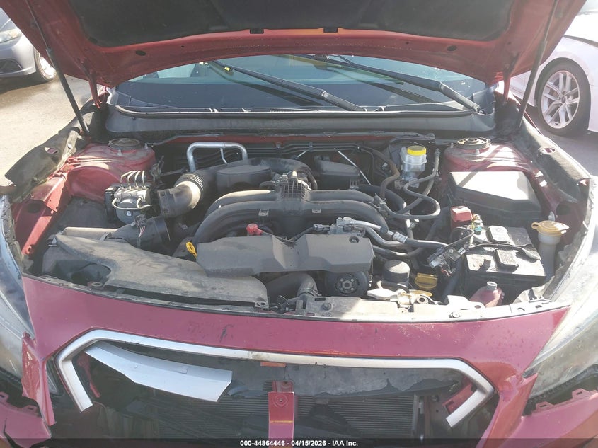 2018 Subaru LEGACY 2.5 2.5i Red Lot 111044864446 Vin 4S3BNAA63J3039944