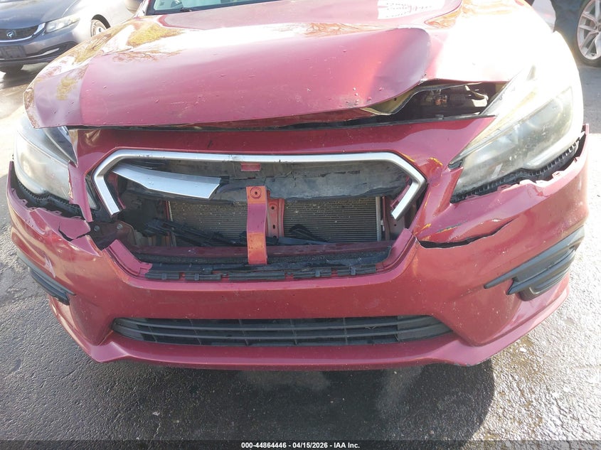 2018 Subaru LEGACY 2.5 2.5i Red Lot 111044864446 Vin 4S3BNAA63J3039944
