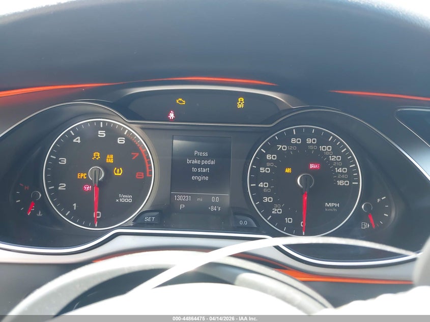 2014 Audi A4 2.0T Premium VIN: WAUKFAFL1EN043509 Lot: 44864475