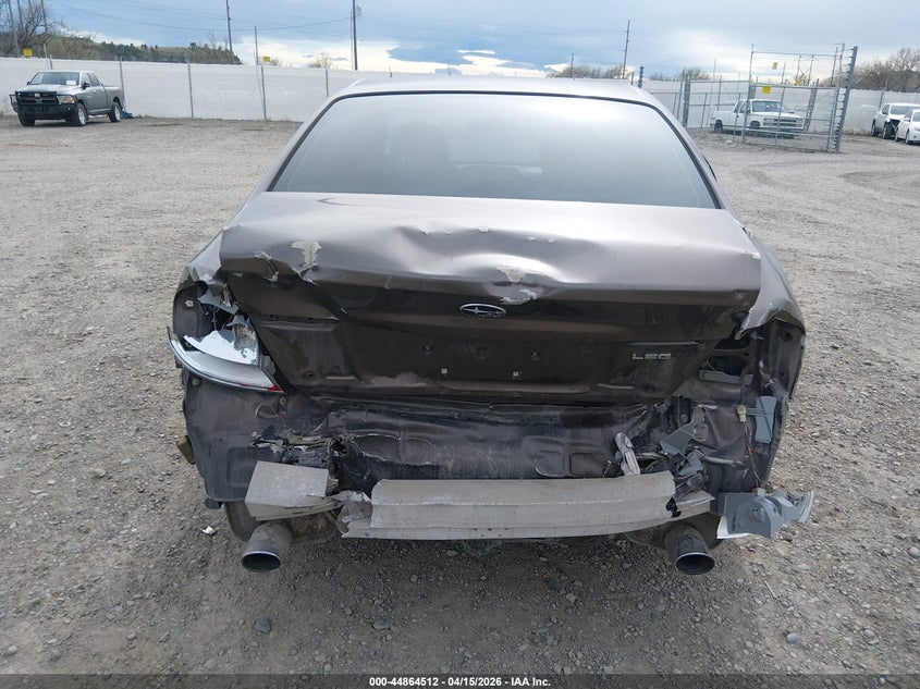 2008 Subaru Legacy 3.0R Limited VIN: 4S3BL856284210518 Lot: 44864512