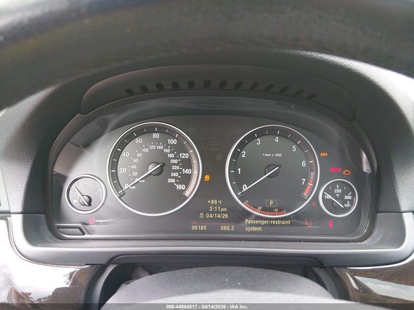 2011 BMW 550I VIN: WBAFR9C54BC599477 Lot: 44864517