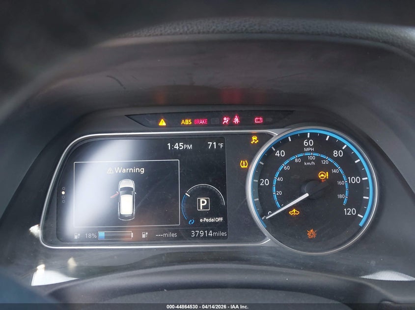 2018 Nissan Leaf S VIN: 1N4AZ1CP6JC311236 Lot: 44864530