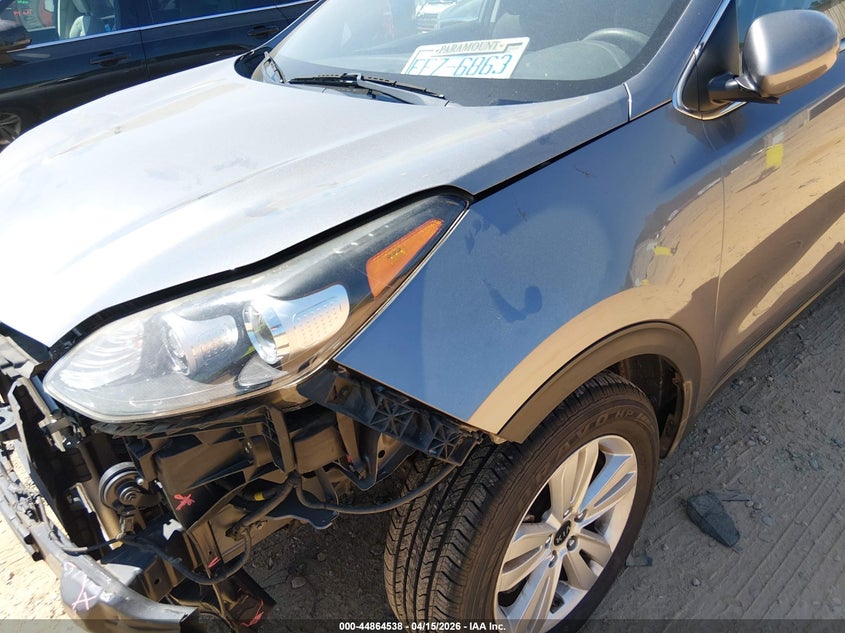 2018 Kia Sportage Lx VIN: KNDPM3AC1J7484363 Lot: 44864538