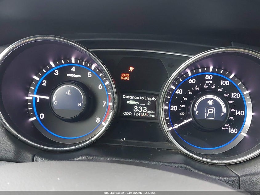 2011 Hyundai Sonata Gls VIN: 5NPEB4AC6BH162026 Lot: 44864622