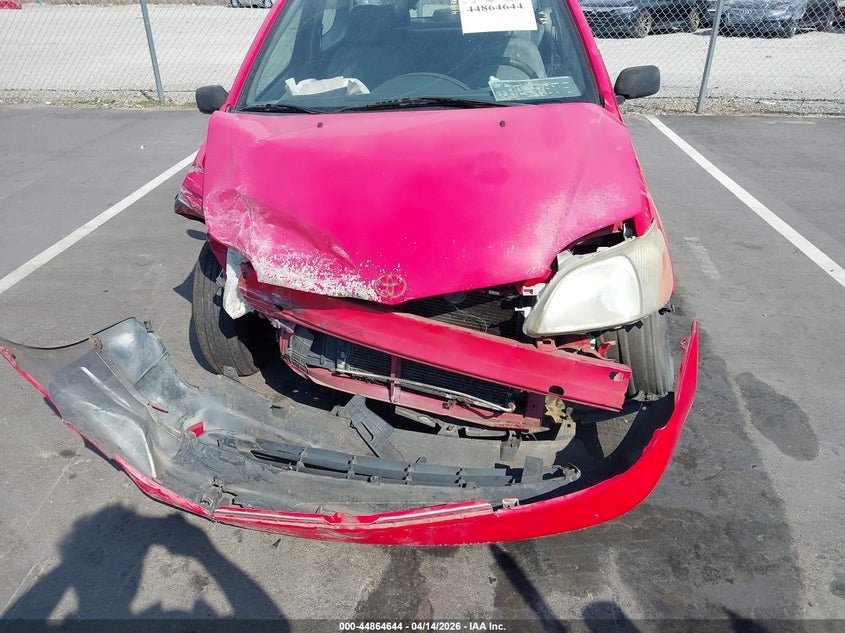 2002 Toyota Echo VIN: JTDAT123920250090 Lot: 44864644