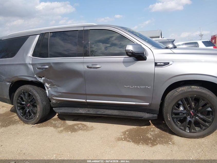2021 Gmc Yukon 5.3 4Wd Slt grey Lot 111044864722 Vin 1GKS2BKD1MR489027