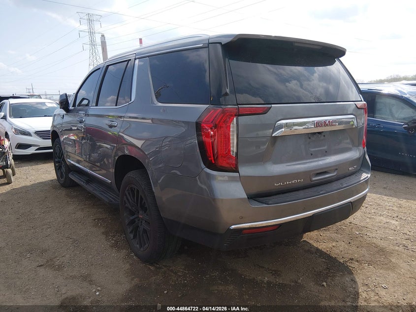 2021 Gmc Yukon 5.3 4Wd Slt grey Lot 111044864722 Vin 1GKS2BKD1MR489027