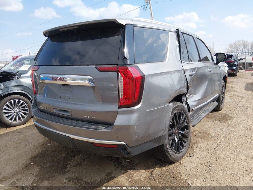 2021 Gmc Yukon 5.3 4Wd Slt grey Lot 111044864722 Vin 1GKS2BKD1MR489027