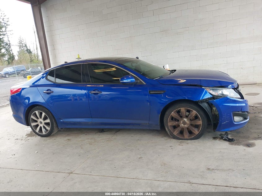 5XXGR4A61CG080989 2012 Kia Optima 2.0 Sx blue