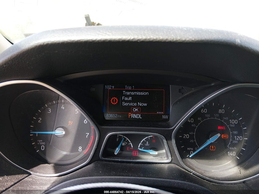 2017 Ford Focus Se VIN: 1FADP3K28HL331647 Lot: 44864742