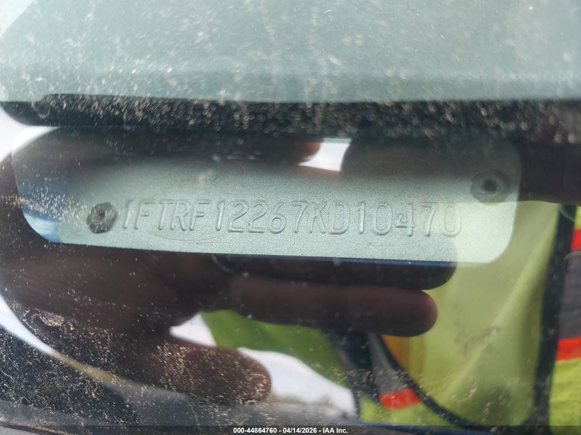2007 Ford F-150 Stx/Xl/Xlt VIN: 1FTRF12267KD10470 Lot: 44864760