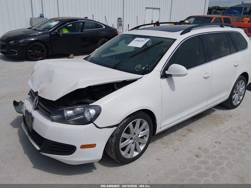 2014 Volkswagen Jetta Sportwagen 2.0l Tdi 3VWPL7AJ8EM603382 photo 1