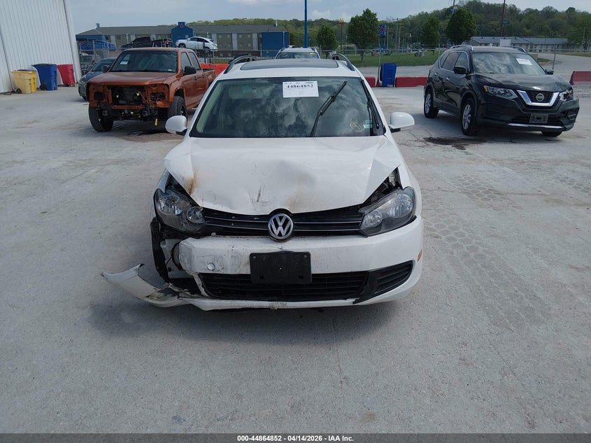 2014 Volkswagen Jetta 2.0 Sportwagen 2.0L Tdi white Lot 111044864852 Vin 3VWPL7AJ8EM603382