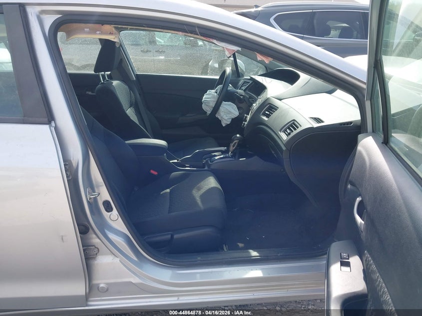 2014 Honda Civic 1.8 Lx silver Lot 111044864878 Vin 2HGFB2F55EH551094