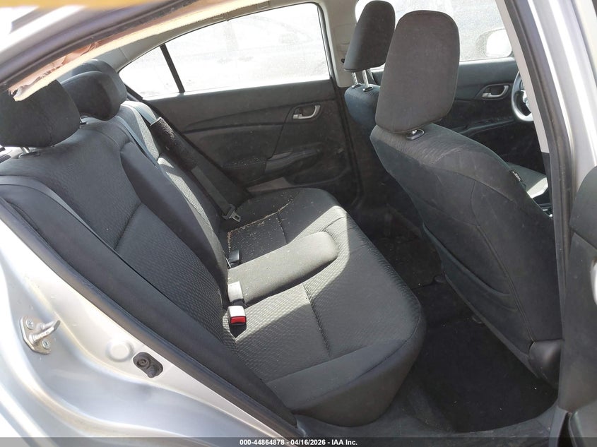 2014 Honda Civic 1.8 Lx silver Lot 111044864878 Vin 2HGFB2F55EH551094