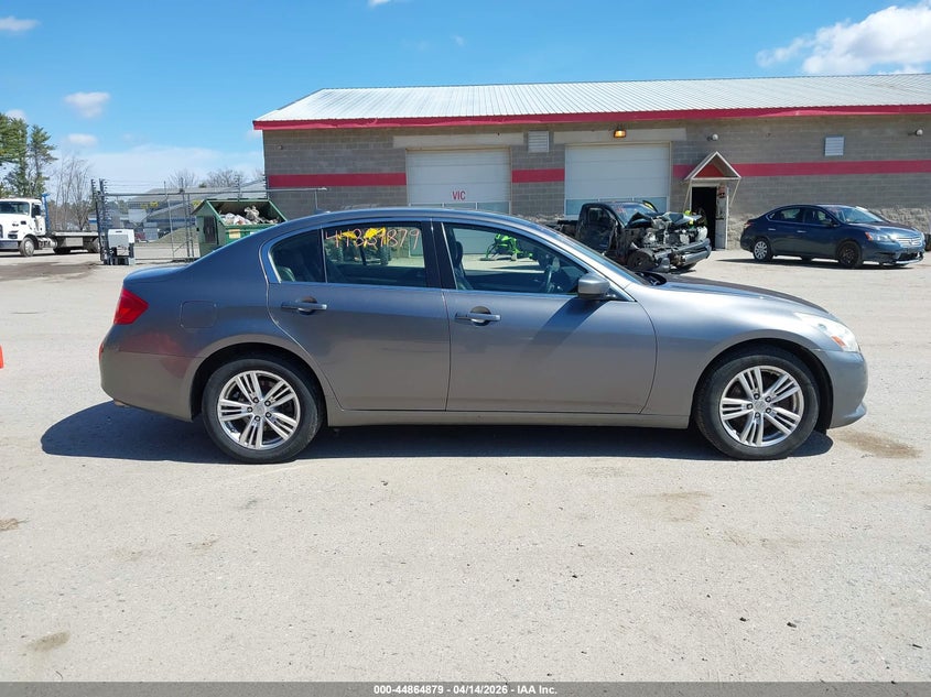 2013 Infiniti G37X VIN: JN1CV6AR9DM358570 Lot: 44864879