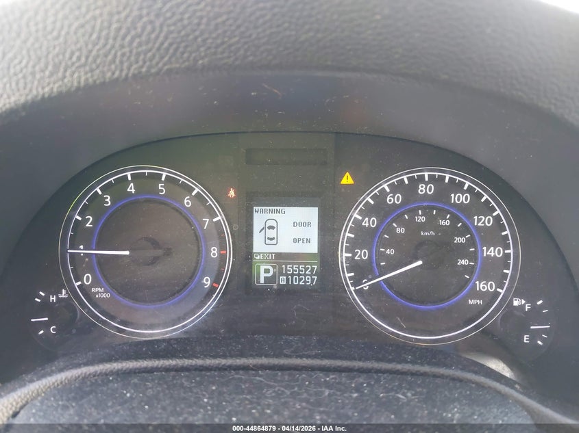 2013 Infiniti G37X VIN: JN1CV6AR9DM358570 Lot: 44864879