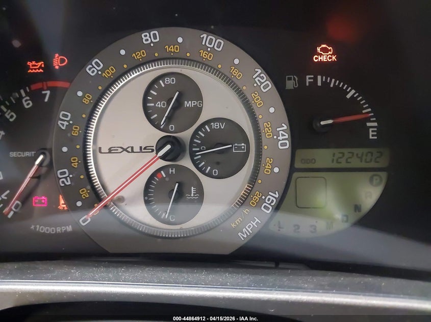 2001 Lexus Is 300 VIN: JTHBD182210032540 Lot: 44864912