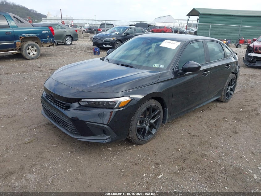 VIN 2HGFE2F50NH606705 2022 HONDA CIVIC SPORT