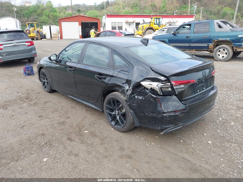 VIN 2HGFE2F50NH606705 2022 HONDA CIVIC SPORT
