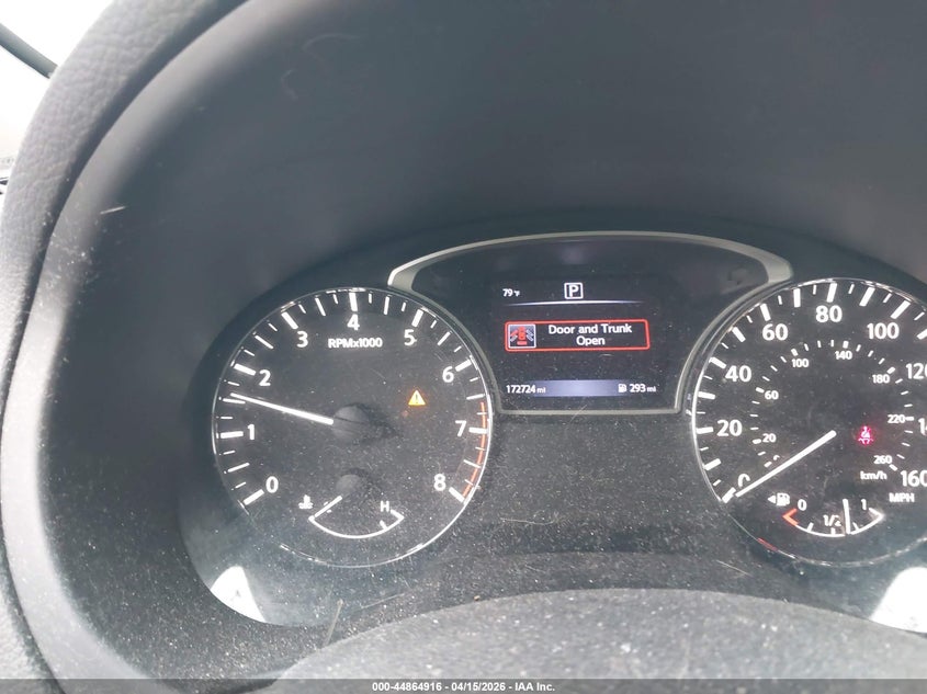 2016 Nissan Altima 2.5/2.5 S/2.5 Sl/2.5 Sr/2.5 Sv VIN: 1N4AL3AP1GC136273 Lot: 44864916