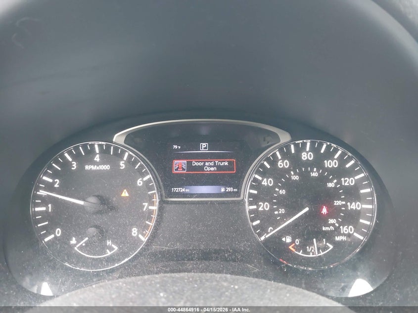 2016 Nissan Altima 2.5/2.5 S/2.5 Sl/2.5 Sr/2.5 Sv VIN: 1N4AL3AP1GC136273 Lot: 44864916