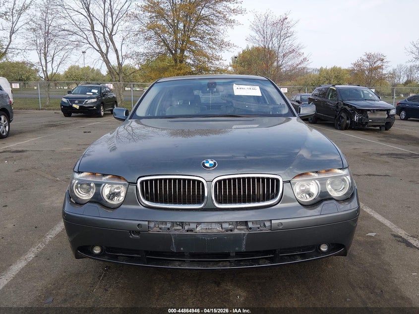 2005 BMW 745Li VIN: WBAGN63515DS59054 Lot: 44864946