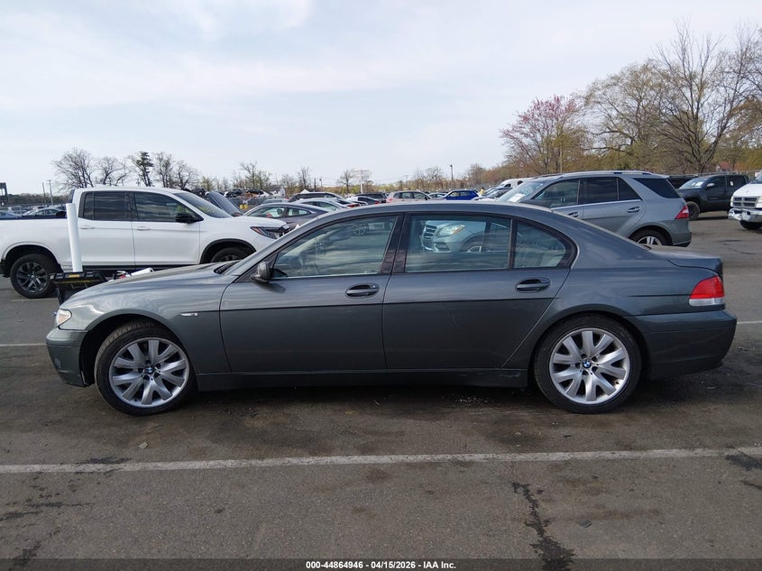 2005 BMW 745Li VIN: WBAGN63515DS59054 Lot: 44864946