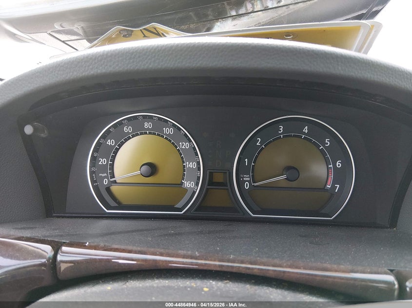 2005 BMW 745Li VIN: WBAGN63515DS59054 Lot: 44864946