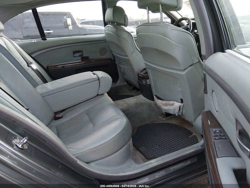 2005 BMW 745Li VIN: WBAGN63515DS59054 Lot: 44864946