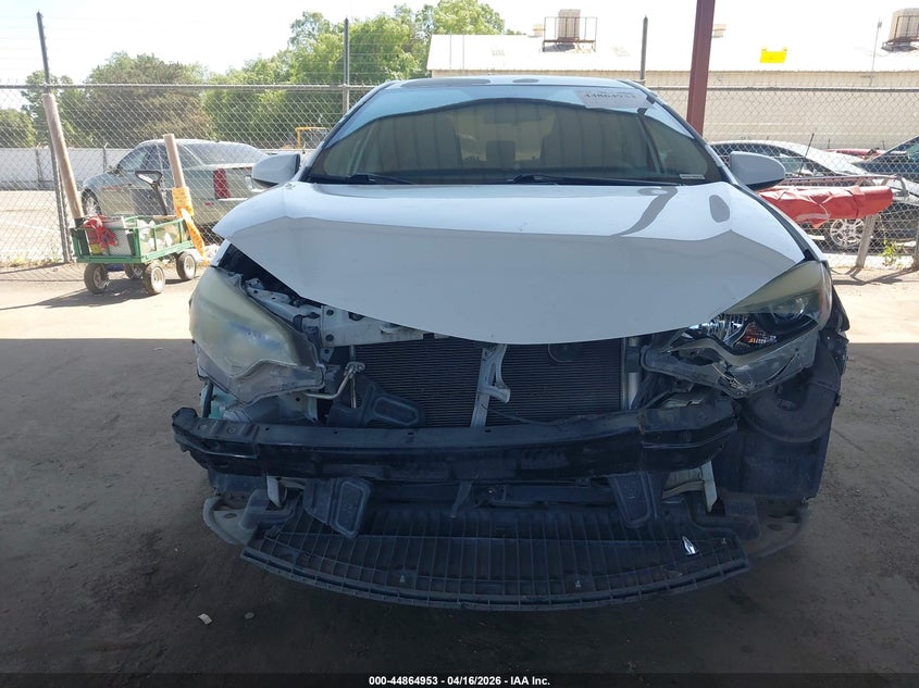 2014 Toyota Corolla 1.8 white Lot 111044864953 Vin 5YFBURHE4EP111195