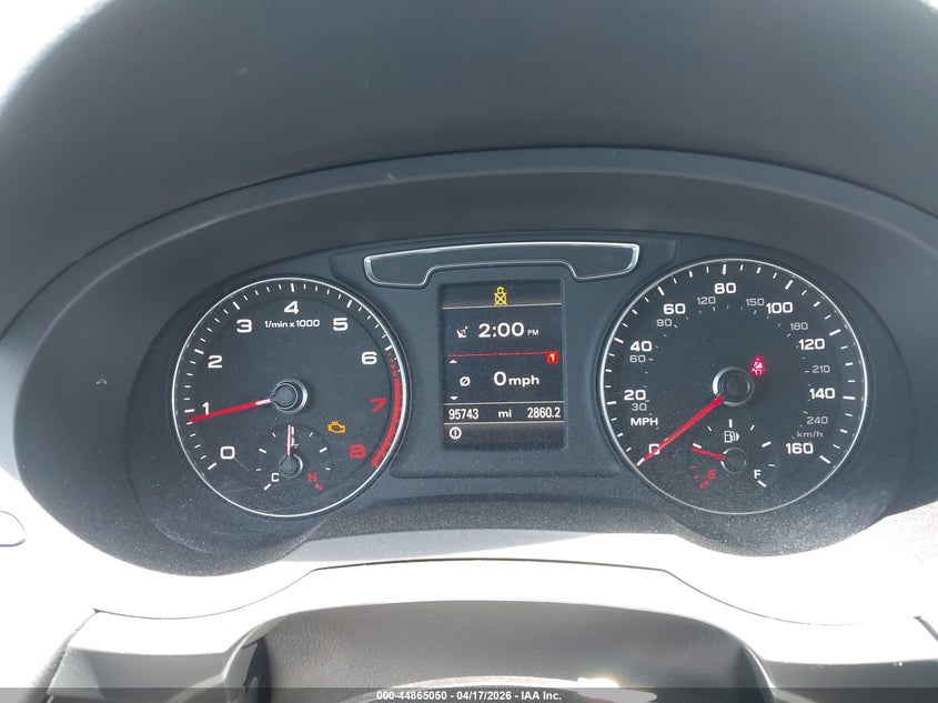 2017 Audi Q3 2.0T Premium VIN: WA1HCCFSXHR016986 Lot: 44865050