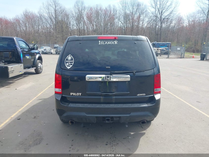 2012 Honda Pilot Ex-L VIN: 5FNYF4H5XCB024787 Lot: 44865062