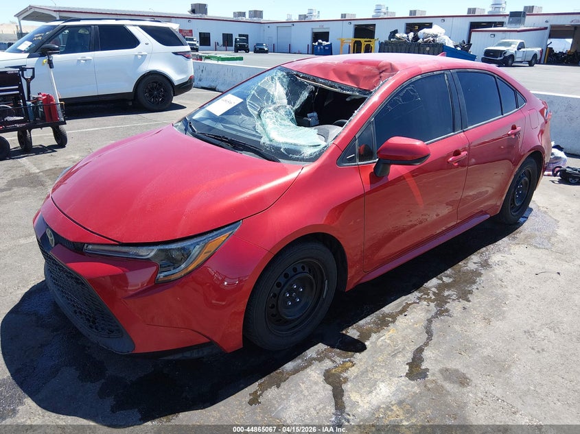 2021 Toyota Corolla Le 5YFEPMAE3MP223342 photo 1
