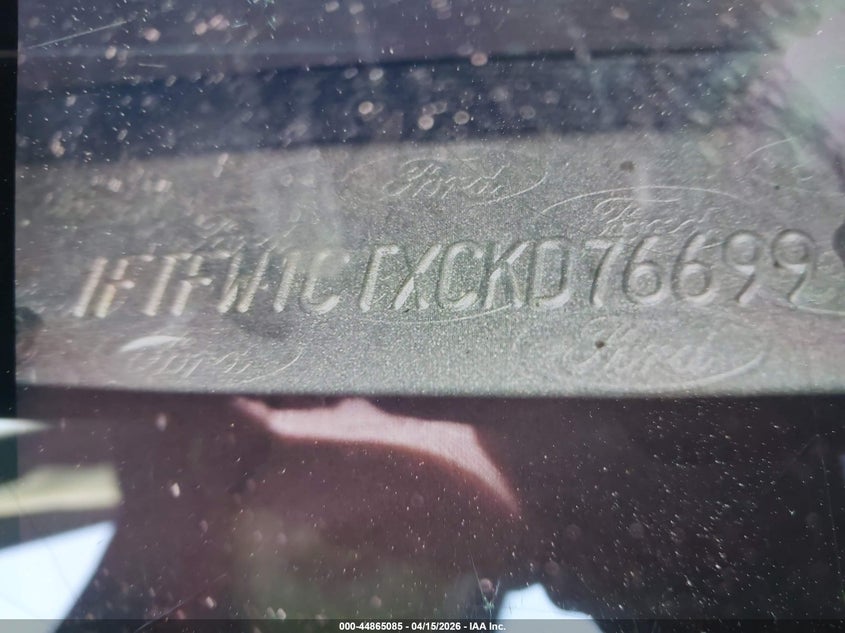 2012 Ford F-150 Fx2 VIN: 1FTFW1CTXCKD76699 Lot: 44865085