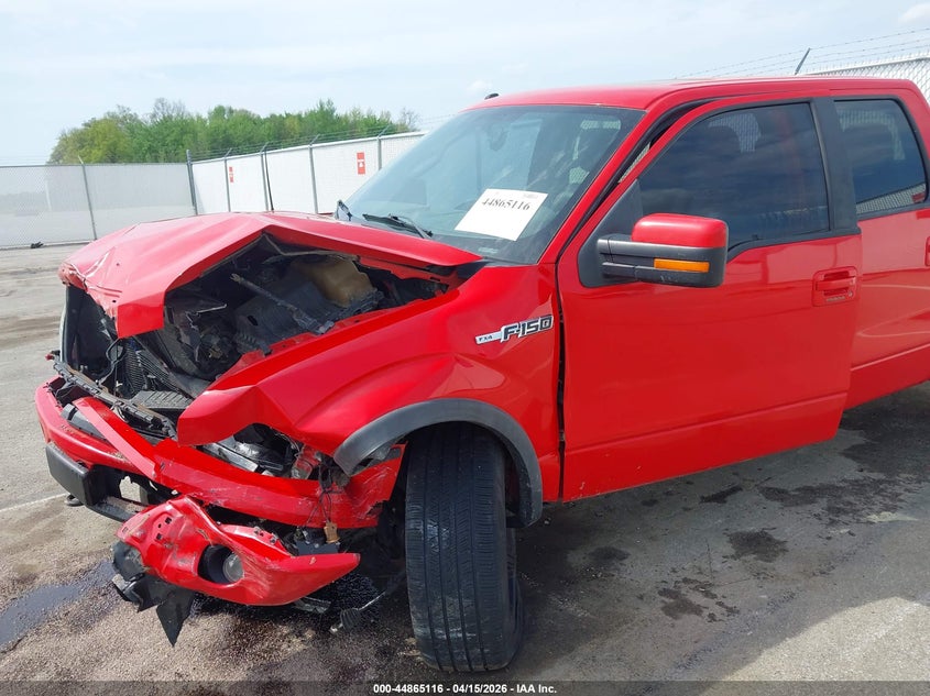 2012 Ford F-150 3.5 Fx4 red Lot 111044865116 Vin 1FTFW1ET4CFB04770