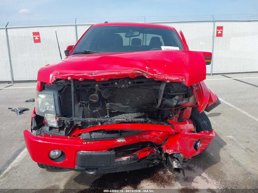 2012 Ford F-150 3.5 Fx4 red Lot 111044865116 Vin 1FTFW1ET4CFB04770
