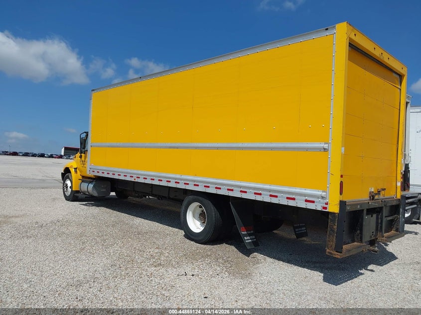 2018 International Durastar 4300 yellow Lot 111044865124 Vin 1HTMMMML3JH468747