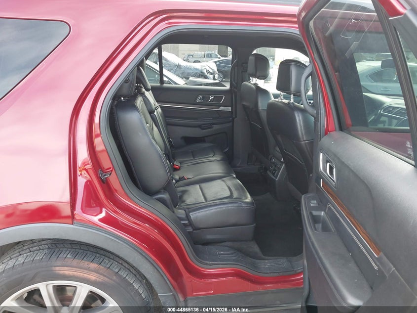 1FM5K7F81HGB83820 2017 Ford Explorer 3.5 Limited Red