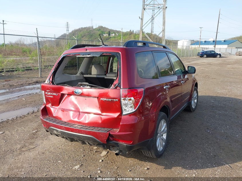 JF2SHBDC4CH456480 2012 Subaru Forester 2.5 2.5X Premium red