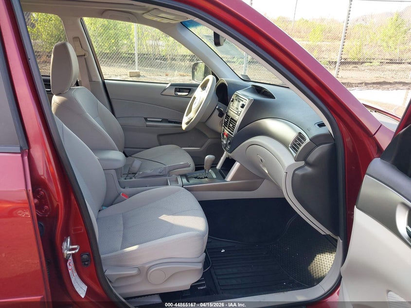 2012 Subaru Forester 2.5 2.5X Premium red Lot 111044865167 Vin JF2SHBDC4CH456480