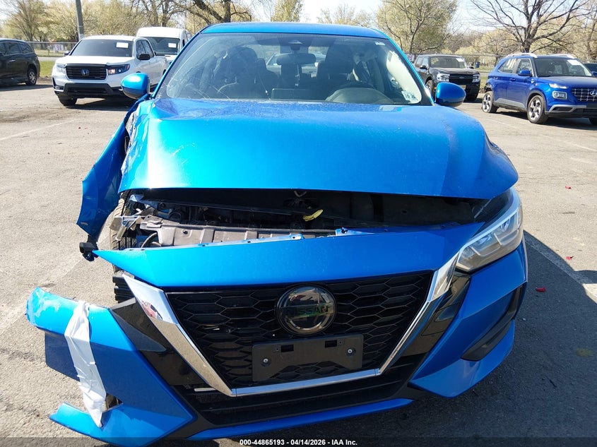 2021 Nissan Sentra Sv Xtronic Cvt VIN: 3N1AB8CV7MY314814 Lot: 44865193