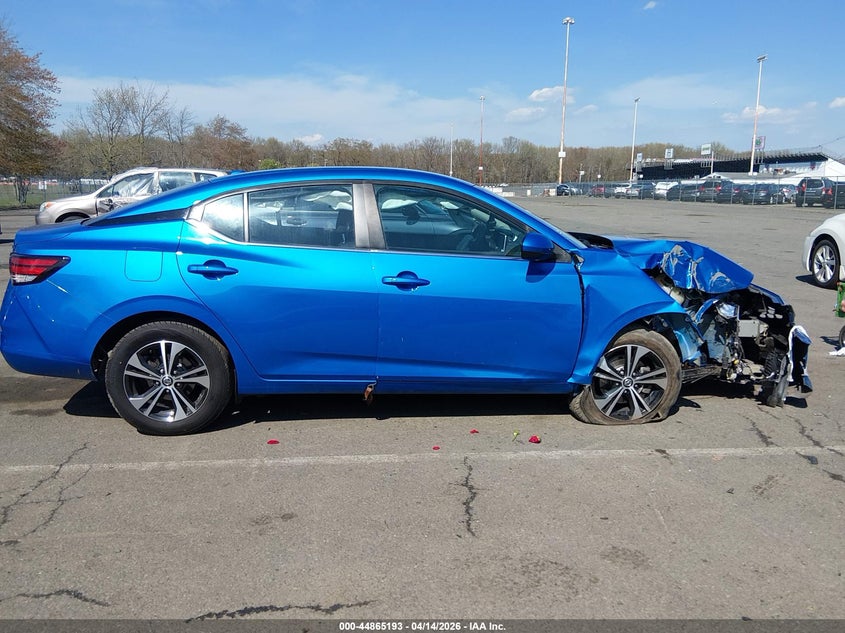 2021 Nissan Sentra Sv Xtronic Cvt VIN: 3N1AB8CV7MY314814 Lot: 44865193
