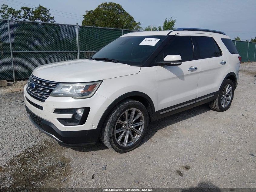 2016 Ford Explorer 2.3 Limited white Lot 111044865276 Vin 1FM5K8FH8GGA94704