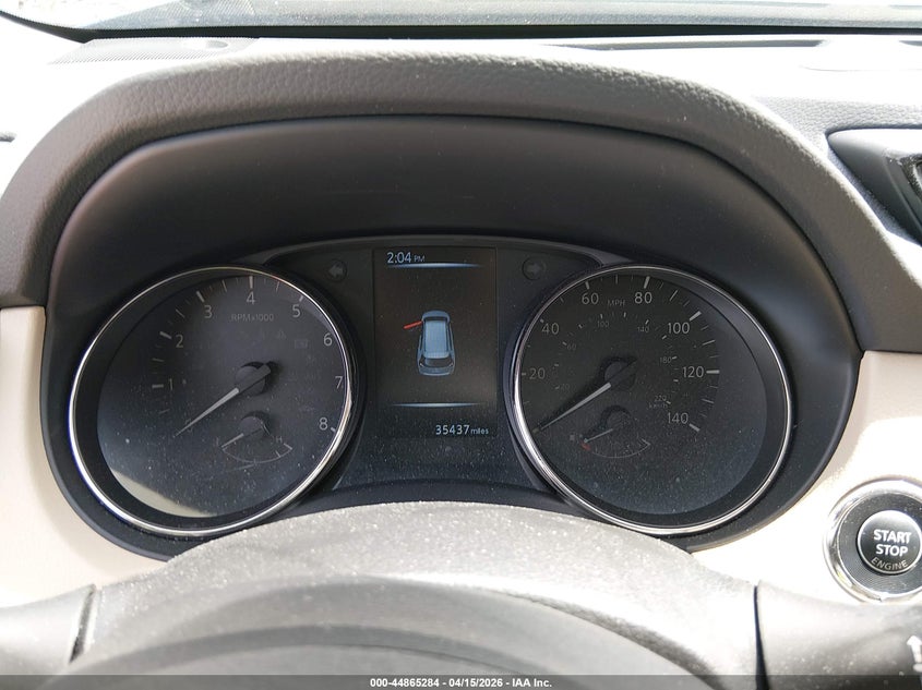 2017 Nissan Rogue Sl VIN: JN8AT2MV1HW019702 Lot: 44865284