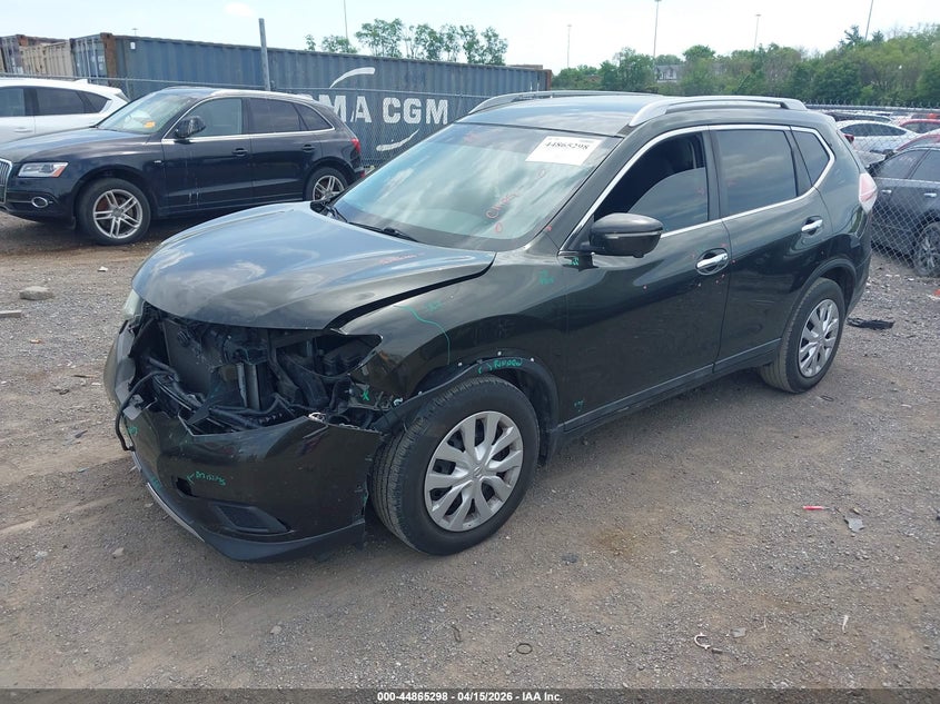 2016 Nissan Rogue Sv VIN: 5N1AT2MT6GC812662 Lot: 44865298