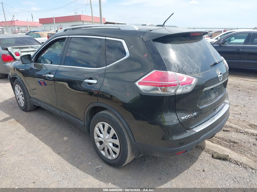 2016 Nissan Rogue Sv VIN: 5N1AT2MT6GC812662 Lot: 44865298